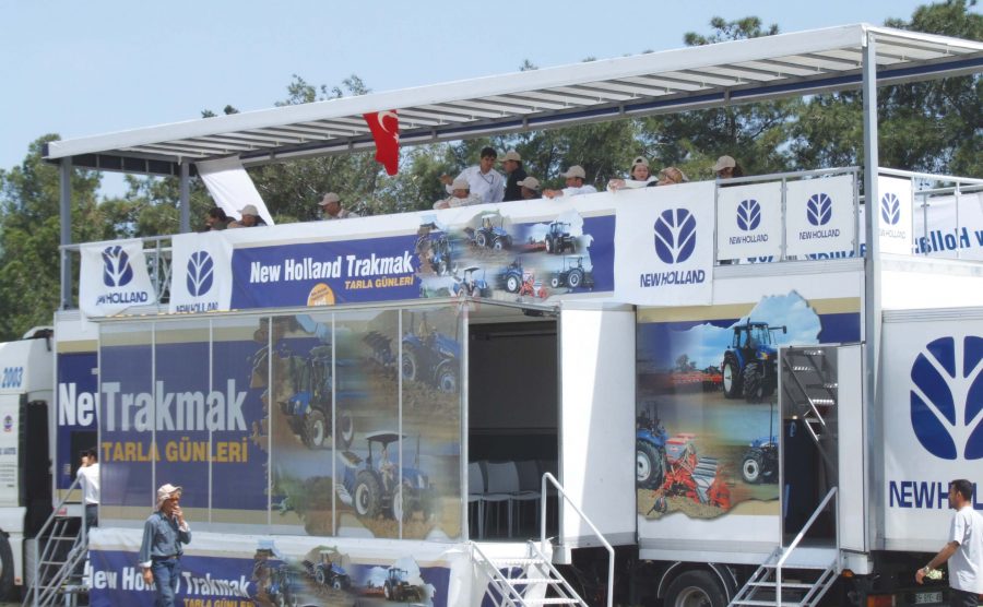 Mobile Stage Trailer Truck
