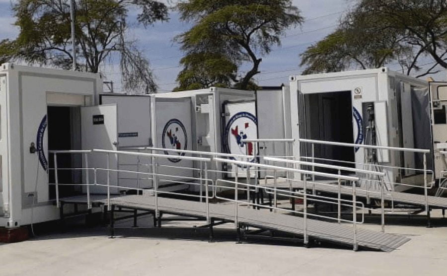 Container Based Mobile Field Hospital